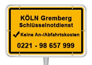 Schlüsseldienst in Köln Gremberg - Profi für den Austausch von Schlössern